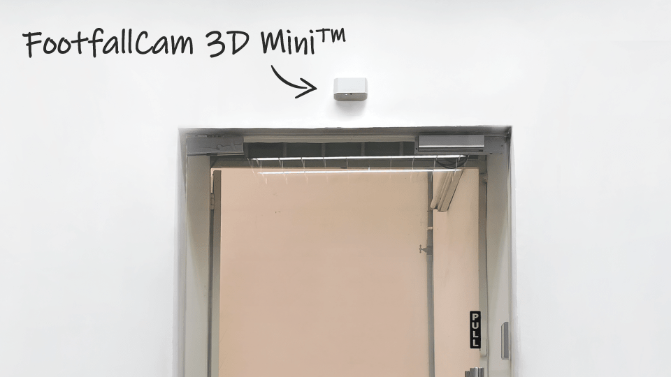 FootfallCam 3D Mini Установка